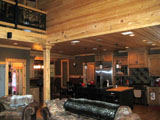 Kitchen Knotty Pine Panel, T&G Decking, T&G Flooring, Log Cabin Siding