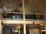 loft ceiling Knotty Pine Panel, T&G Decking, T&G Flooring, Log Cabin Siding